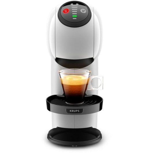 Máquina de café de cápsulas Krups Genio S 0.8L 15 Bares branco touchscreen