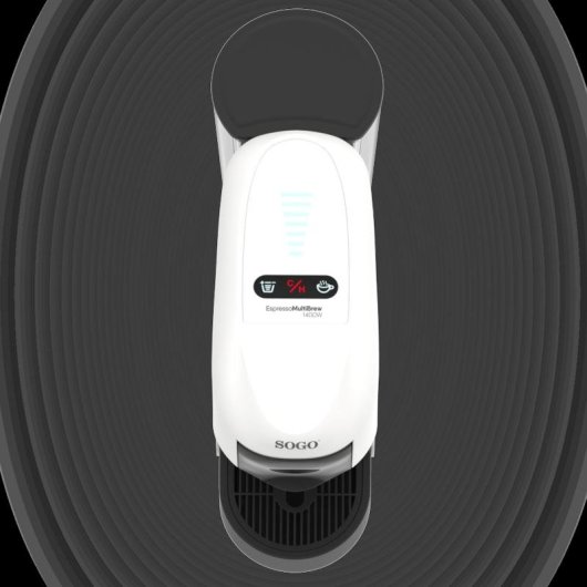 Caffettiera a Capsule SOGO CAF-SS-7655 0,85 L 20 bar touch con montalatte