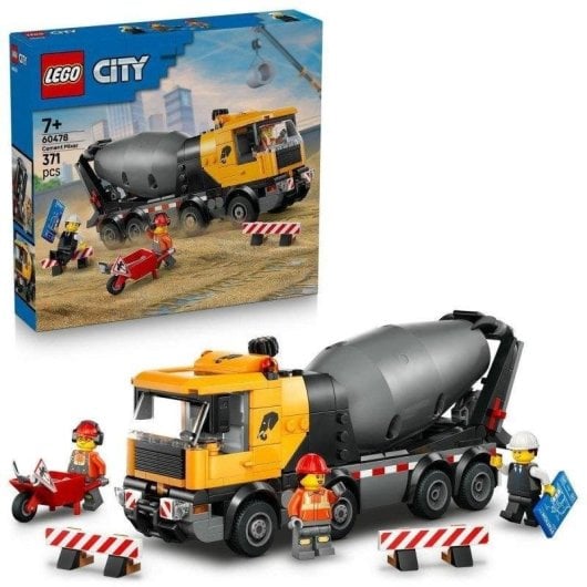 LEGO City Betonmischer 60478 371 Teile