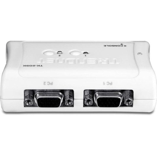 Commutateur KVM TRENDnet TK-209K 2 ports USB VGA Audio câbles inclus