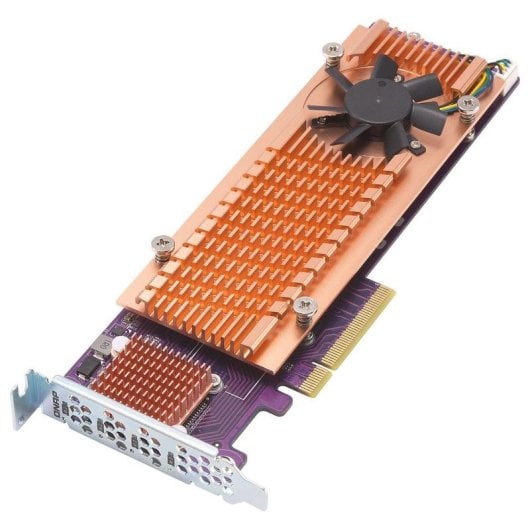 Erweiterungskarte QNAP QM2-4P-384 PCIe 3.0 x8 mit 4x M.2 2280 SSD Unterstützung