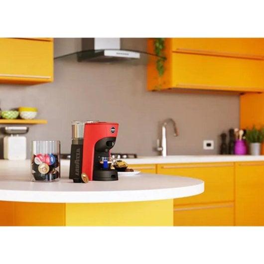 Máquina de café em cápsulas Lavazza Tiny Eco 0,6L 1450W para várias bebidas