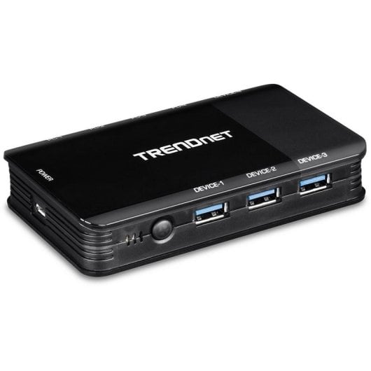 Switch USB TRENDnet TK-U404 4 ports USB 3.1 partage pour 4 PC