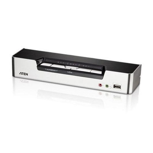 Interruptor KVM Aten CS1794 HDMI USB2.0 áudio 4 portas montagem em rack