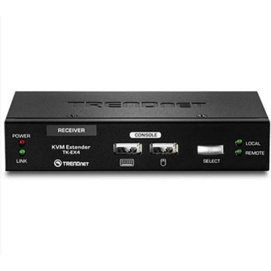 Extenseur de console TRENDnet TK-EX4 USB VGA 100 m noir