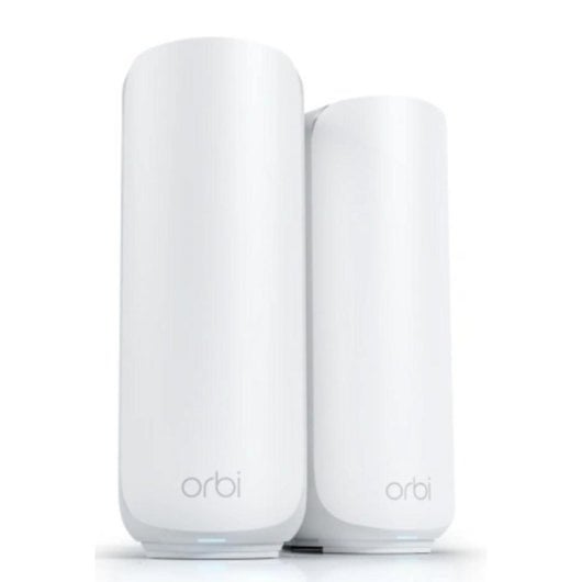 WiFi Mesh Netgear Orbi 2 Nodos 3500 Mbps 240 m² com Wi-Fi 7 e gestão avançada