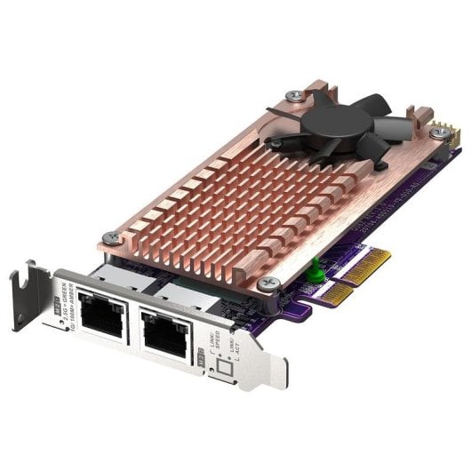 Tarjeta de Red QNAP QM2-2P2G2T PCI Express 2,5GbE Double M.2 NVMe