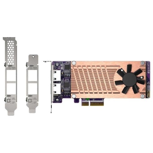 Tarjeta de Red QNAP QM2-2P2G2T PCI Express 2,5GbE Double M.2 NVMe