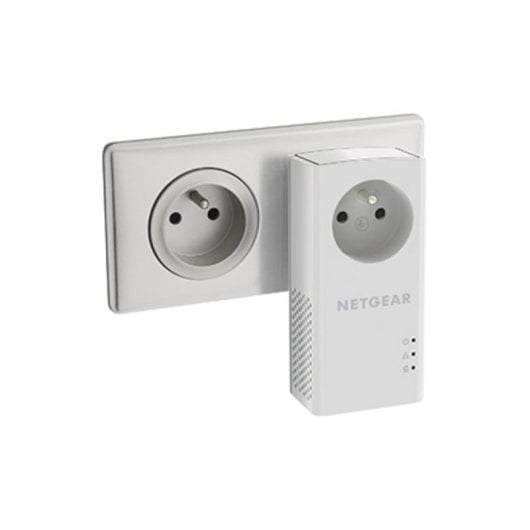 Adaptateur PowerLine Netgear PLP1000-100FRS 1000 Mbit/s prise intégrée