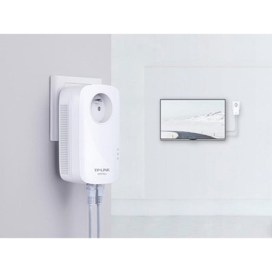 Adaptateur CPL TP-LINK TL-PA9025P KIT AV2000 Mbps 2x Gigabit Ethernet Prise intégrée
