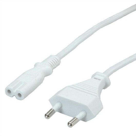 Cable de alimentación VALUE 19.99.2095 Blanco 1,8 m Europlug a C7 acoplador
