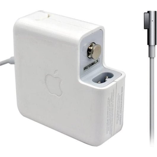 Caricatore Apple MagSafe MC461Z/A 60W per MacBook e MacBook Pro 13" Bianco