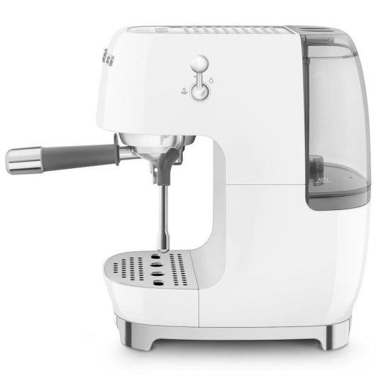 Caffettiera Espresso SMEG ECF03WHEU 1,4L 15 bar con vaporizzatore bianca