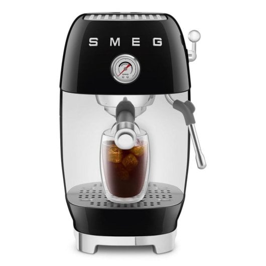 Siebträgermaschine SMEG ECF03BLEU 1,4 L 15 Bar Schwarz mit Dampfdüse