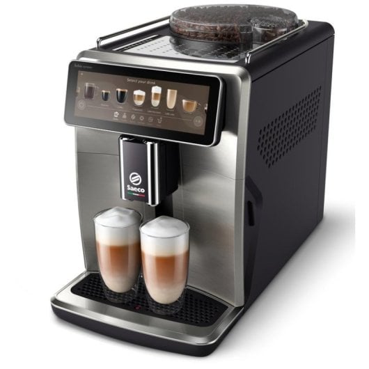 Kaffeevollautomat Saeco SM8885/00 1,7L 15 Bar mit Milchbehälter und Keramikmahlwerk