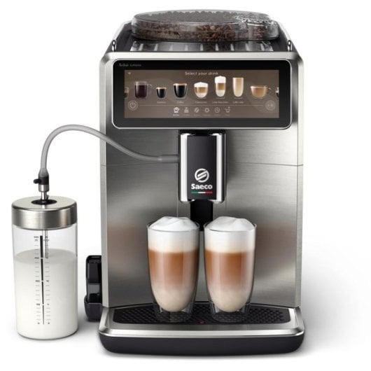 Kaffeevollautomat Saeco SM8885/00 1,7L 15 Bar mit Milchbehälter und Keramikmahlwerk
