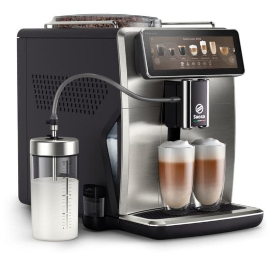 Kaffeevollautomat Saeco SM8885/00 1,7L 15 Bar mit Milchbehälter und Keramikmahlwerk