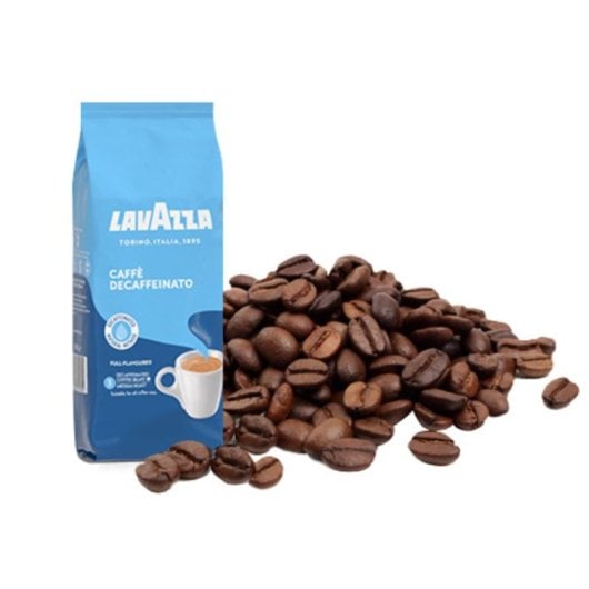 Café en grano Lavazza Decaffeinato 500 g Arábica Robusta tueste medio