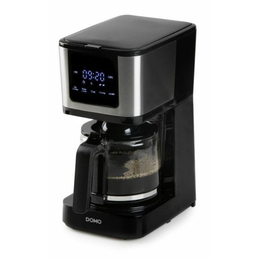 Filterkaffeemaschine DOMO My Favourite coffee 1,25L 10 Tassen Touch Timer Schwarz