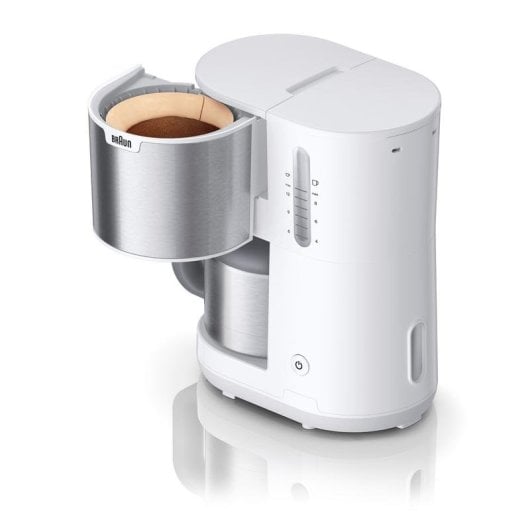 Filterkaffeemaschine Braun IDCollection KF1505 WH 1.2L 9 Tassen Tropfstopp Weiß