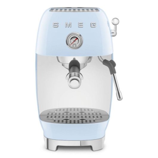 Cafetera Espresso SMEG ECF03PBEU 1,4L 15 Bares Azul con vaporizador
