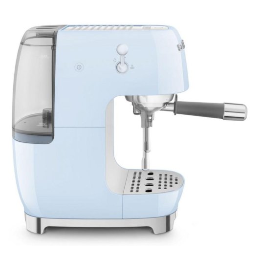 Cafetera Espresso SMEG ECF03PBEU 1,4L 15 Bares Azul con vaporizador