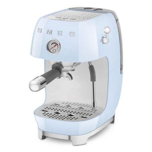 Cafetera Espresso SMEG ECF03PBEU 1,4L 15 Bares Azul con vaporizador