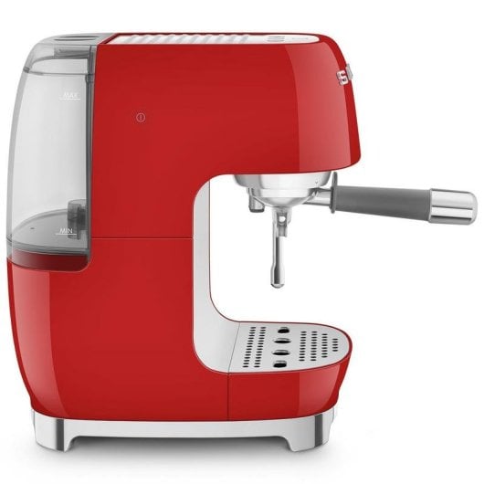 Siebträgermaschine SMEG ECF03RDEU 1,4 l 15 Bar Rot mit Dampfdüse