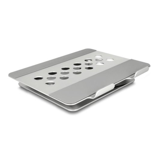 Suporte portátil DeLock 18442 docking 4K HDMI DisplayPort LAN HDR PD alumínio 15.6"