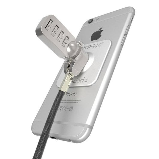 Cable antirrobo Maclocks CL15UTL para tablet y smartphone, acero inoxidable