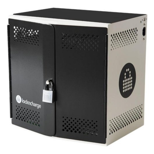 Station d'accueil Apple LocknCharge LNC10479 USB Type-C acier noir blanc