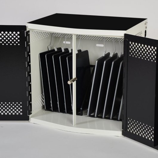 Station d'accueil Apple LocknCharge LNC10479 USB Type-C acier noir blanc