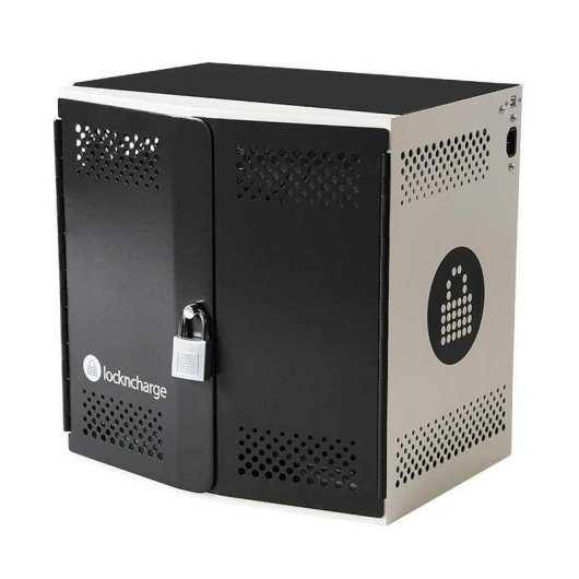 Station d'accueil Apple LocknCharge LNC10479 USB Type-C acier noir blanc