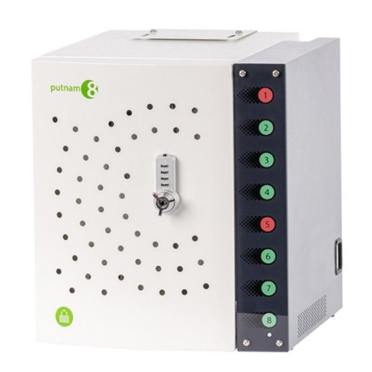 Armoire de gestion de dispositifs LocknCharge LNC10530 8 emplacements USB-C PD verrou à code