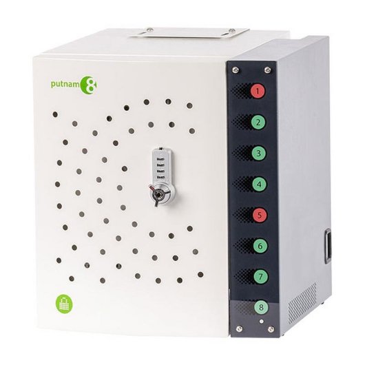 Armoire de gestion de dispositifs LocknCharge LNC10530 8 emplacements USB-C PD verrou à code