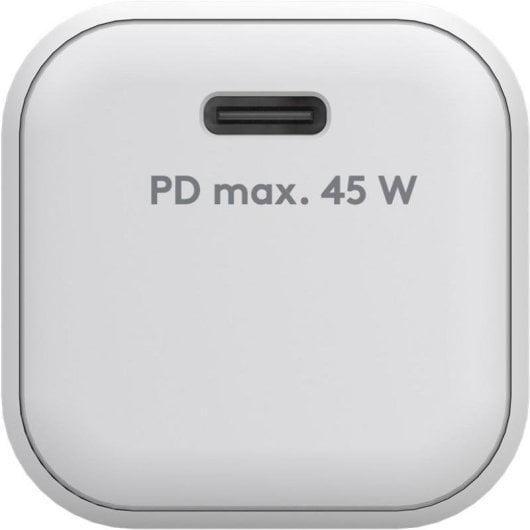 Caricatore Goobay 65332 USB-C PD GaN Nano 45W Bianco Compatto