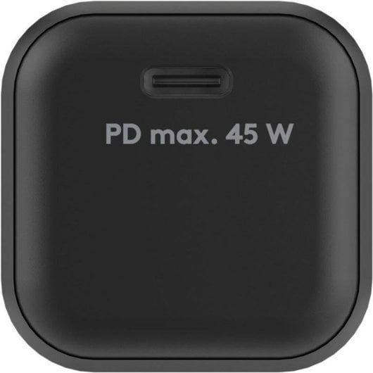 Carregador Goobay 65331 PD GaN Nano 45W USB-C Preto Carregamento Rápido