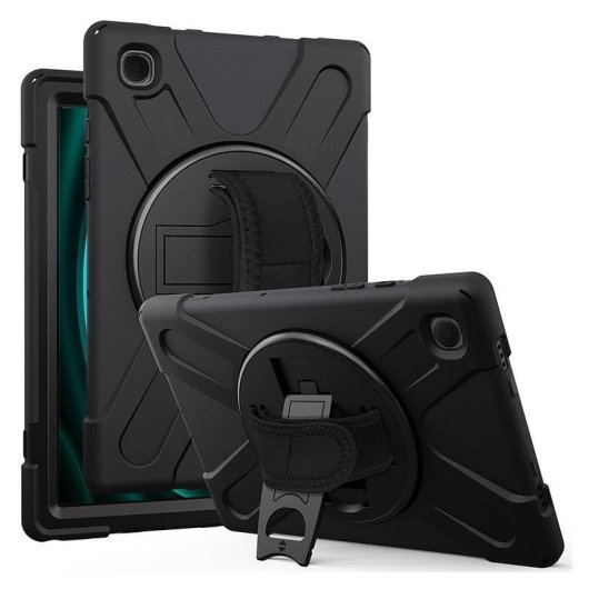 Housse renforcée Akashi ALTCTS9STRG support rotatif Galaxy Tab S9/S9 FE/S10 Lite 10.9"