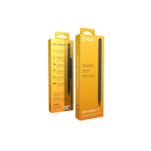 Lápiz digitale Zagg Pro Stylus 2 doppia punta per iPad Pro 11 e 12.9 grigio