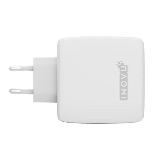 Chargeur INOVU ICU1A2C100WG USB-C Power Delivery 100W GaN blanc