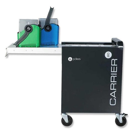 Chariot de gestion LocknCharge Carrier 20 LNC10390 portable 20 appareils 13" verrouillage