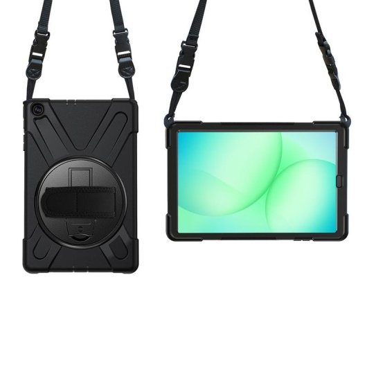 Coque Akashi ALTCTA11PLSTRG pour Galaxy Tab A11+ 8,7" support rotatif renforce