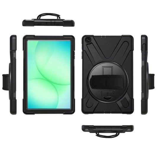 Funda Akashi ALTCTABA11STRG pour Galaxy Tab A11+ 11" avec support rotatif