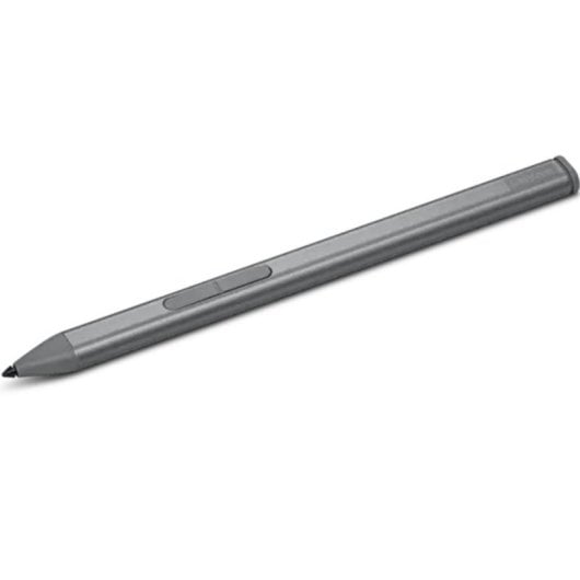 Stylet Lenovo 4X81P44052 Slim Pen Gris Sensibilité 4096 Pressions Magnétique