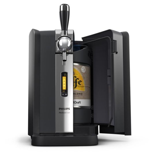 Bierzapfanlage PHILIPS HD3720/25 PerfectDraft 6 L LCD Schwarz Edelstahl