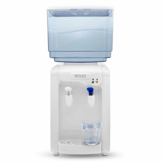 Dispenser acqua SOGO DIS-SS-12010W 7L bianco raffreddamento silenzioso