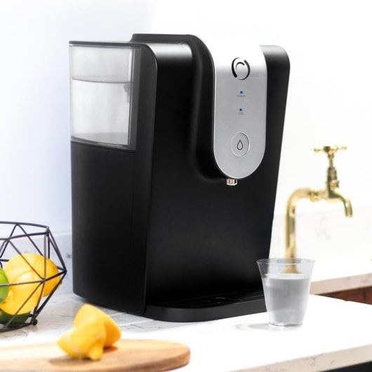 Wasserspender Aqua Optima WC0115 8,2L Schwarz Silber Touch Steuerung Filterkühlung