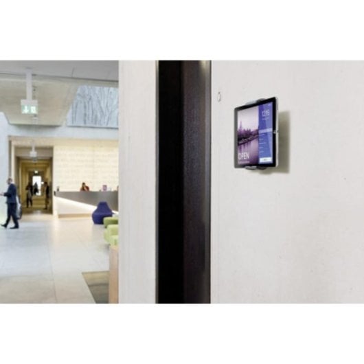 Wandhalterung Durable 893323 für Tablets 7-13 Zoll abschließbar Aluminium 360° Drehung