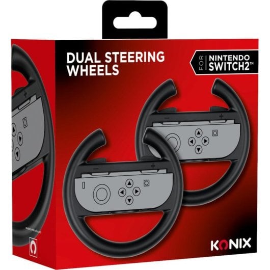 Volante Konix 61889000118 Switch 2 Pack 2 peças Preto