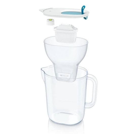 Jarra filtrante BRITA Style 2,4L Bleu Transparent avec cartouche Maxtra Pro